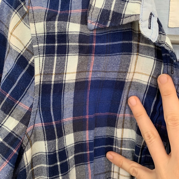 H&M coton plaid shirt - Picture 3 of 5